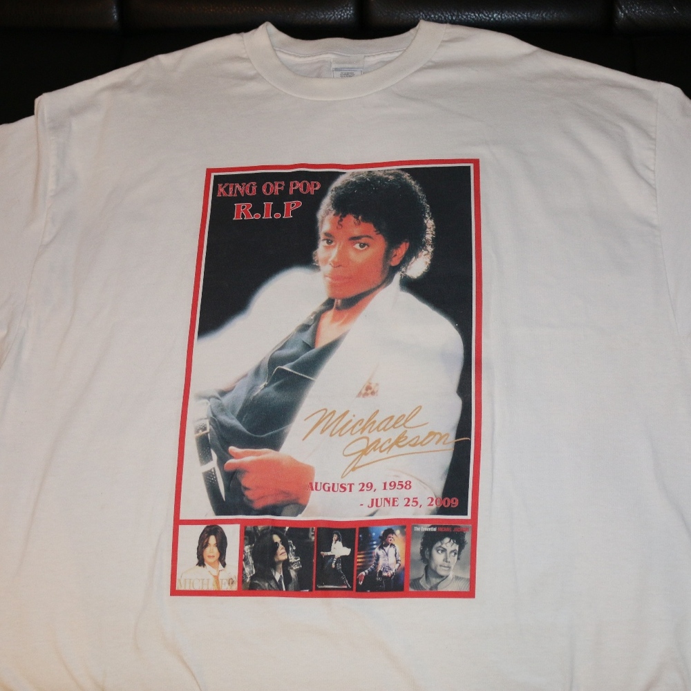 Michael Jackson King of Pop t shirt